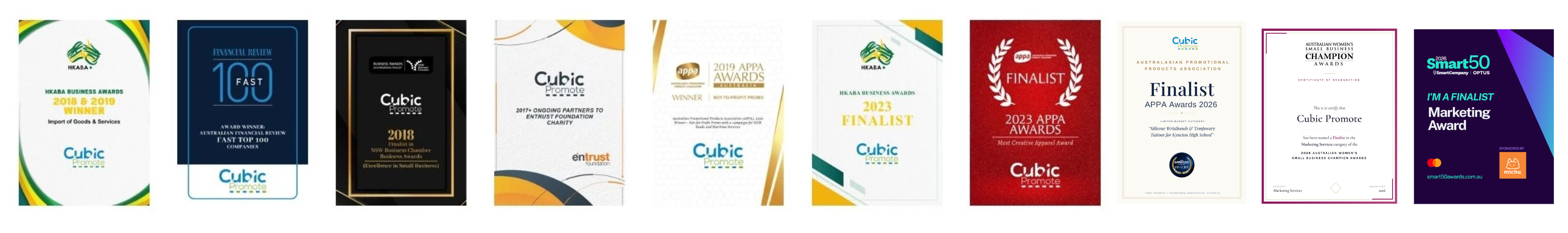 award certificates