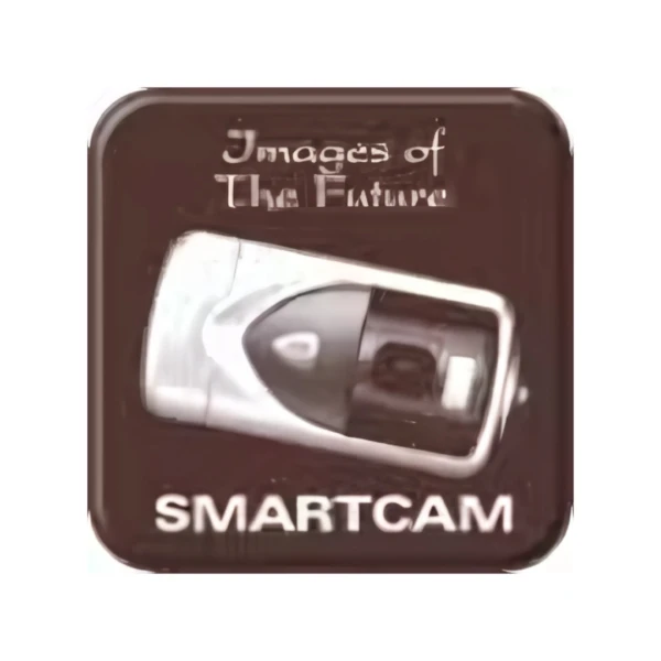 Logo with the text Images of the Future above an image of 100mm x 100mm x 3mm Square Chocolates labeled SMARTCAM below.