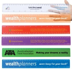 Bexa Transparent 30Cm Rulers