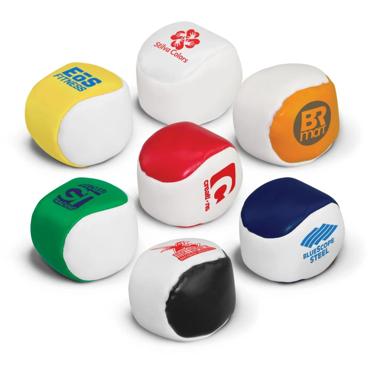 Colourful Branded Hacky Sacks
