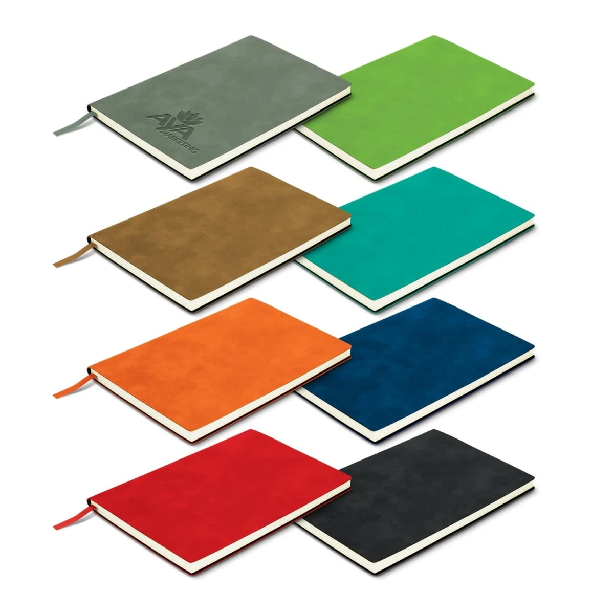 Soft Leather Look Printed Notebooks