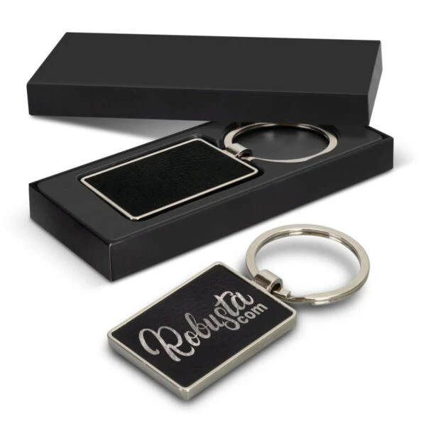 Capulet Rectangle Nickel Key Rings