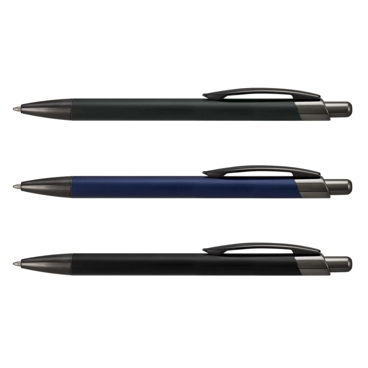 Shiny Gunmetal Ballpoint Pens