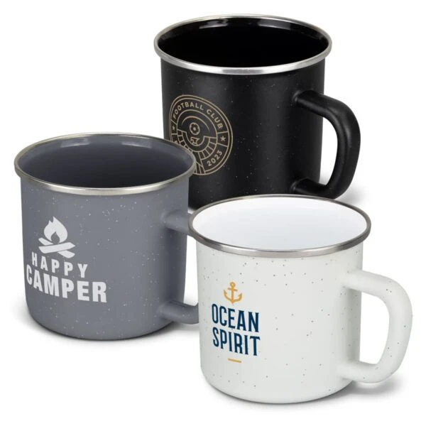 500Ml Matte Enamel Mugs