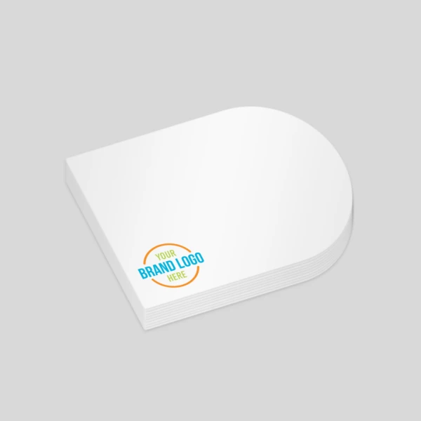 Leafy Emblem Custom Sticky Note